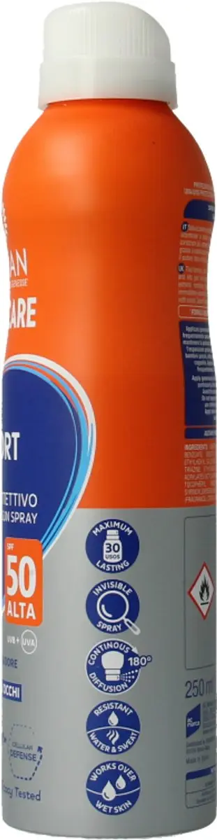 Ecran Sun Lemnoil SPF50 Sport Zonnecrème 250ml