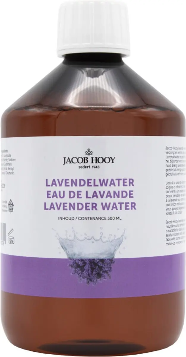 Jacob Hooy Lavendelwater 500ml