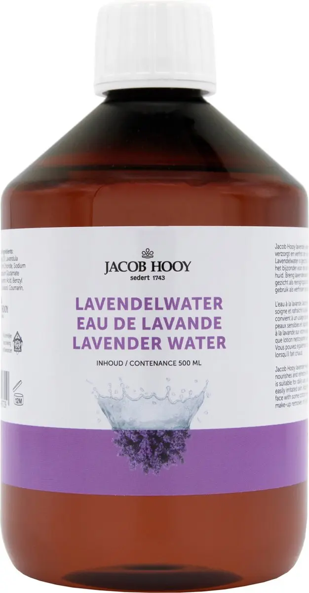 Jacob Hooy Lavendelwater 500ml