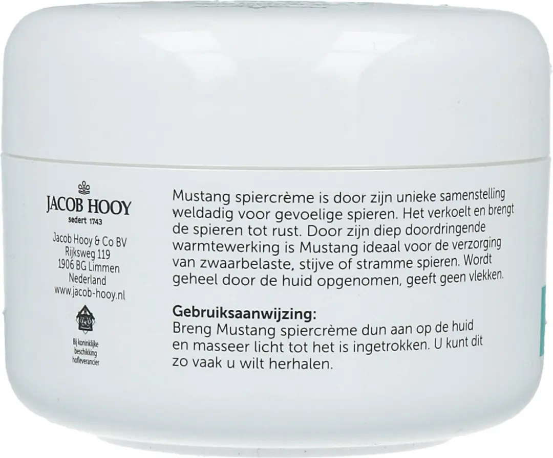 Jacob Hooy Mustang Spiercrème 200ml