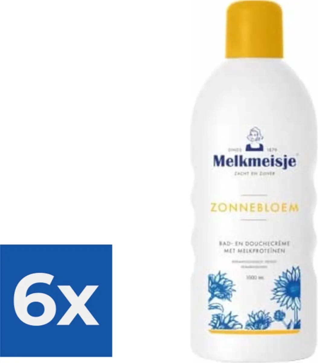 Melkmeisje Bad & Douche Zonnebloem 1000ml
