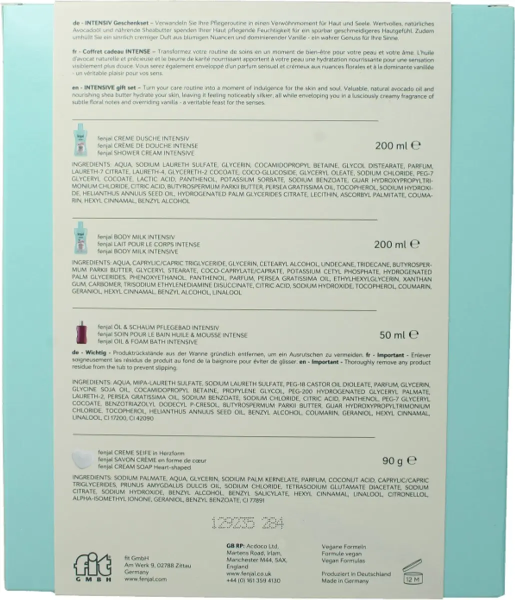 Fenjal Giftset Intensive - 3 Stuks