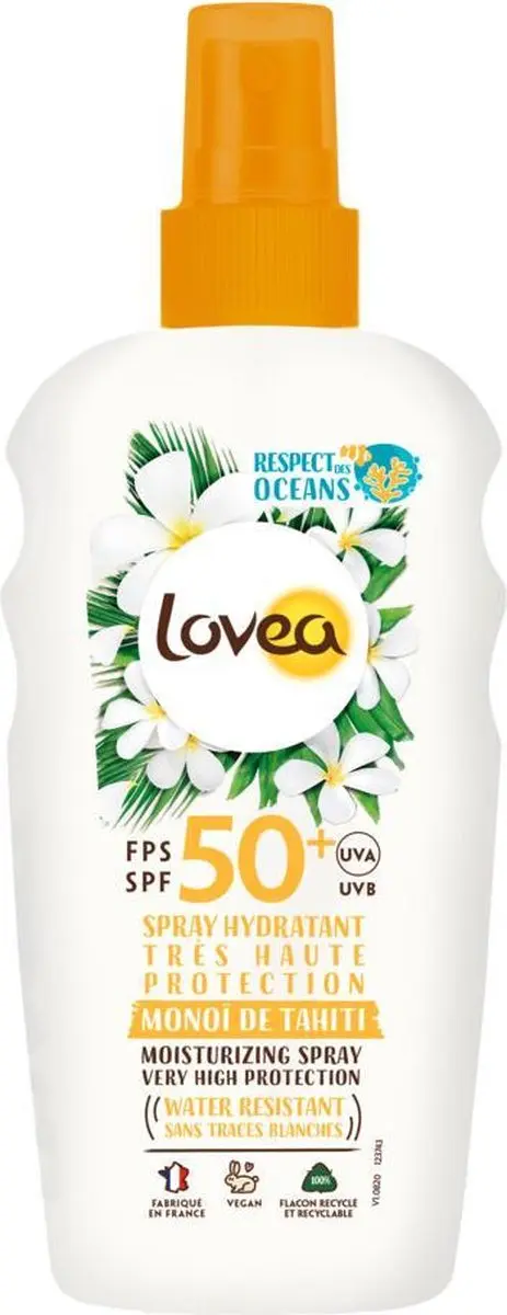 Lovea Sun Zonnebrand Spray SPF 50+ 150ml