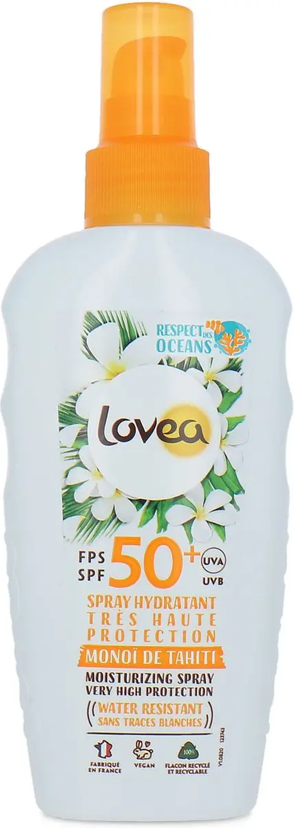 Lovea Sun Zonnebrand Spray SPF 50+ 150ml
