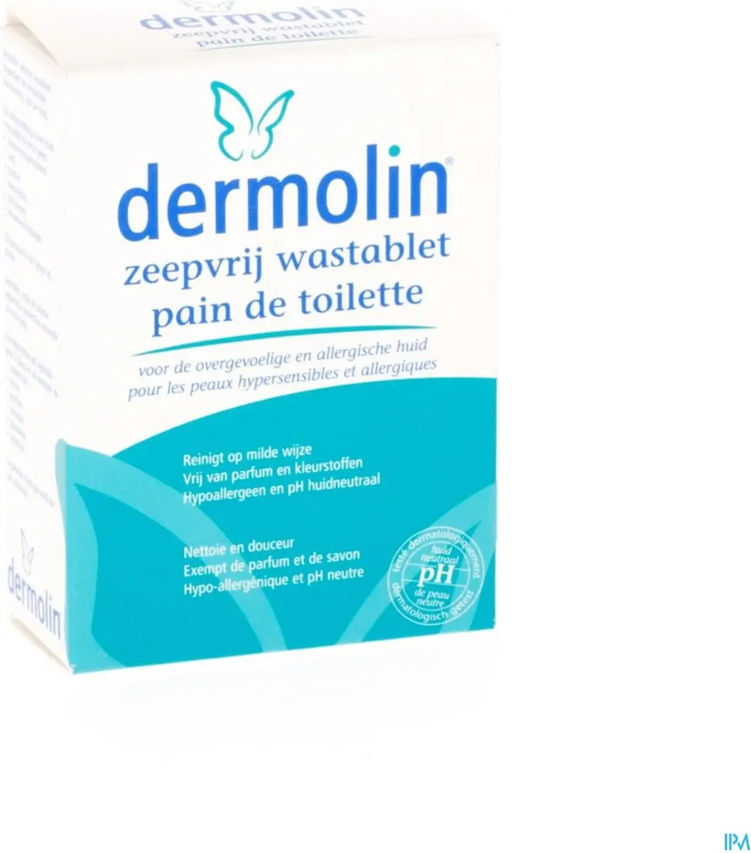 Dermolin Zeepvrije Wastablet 100g