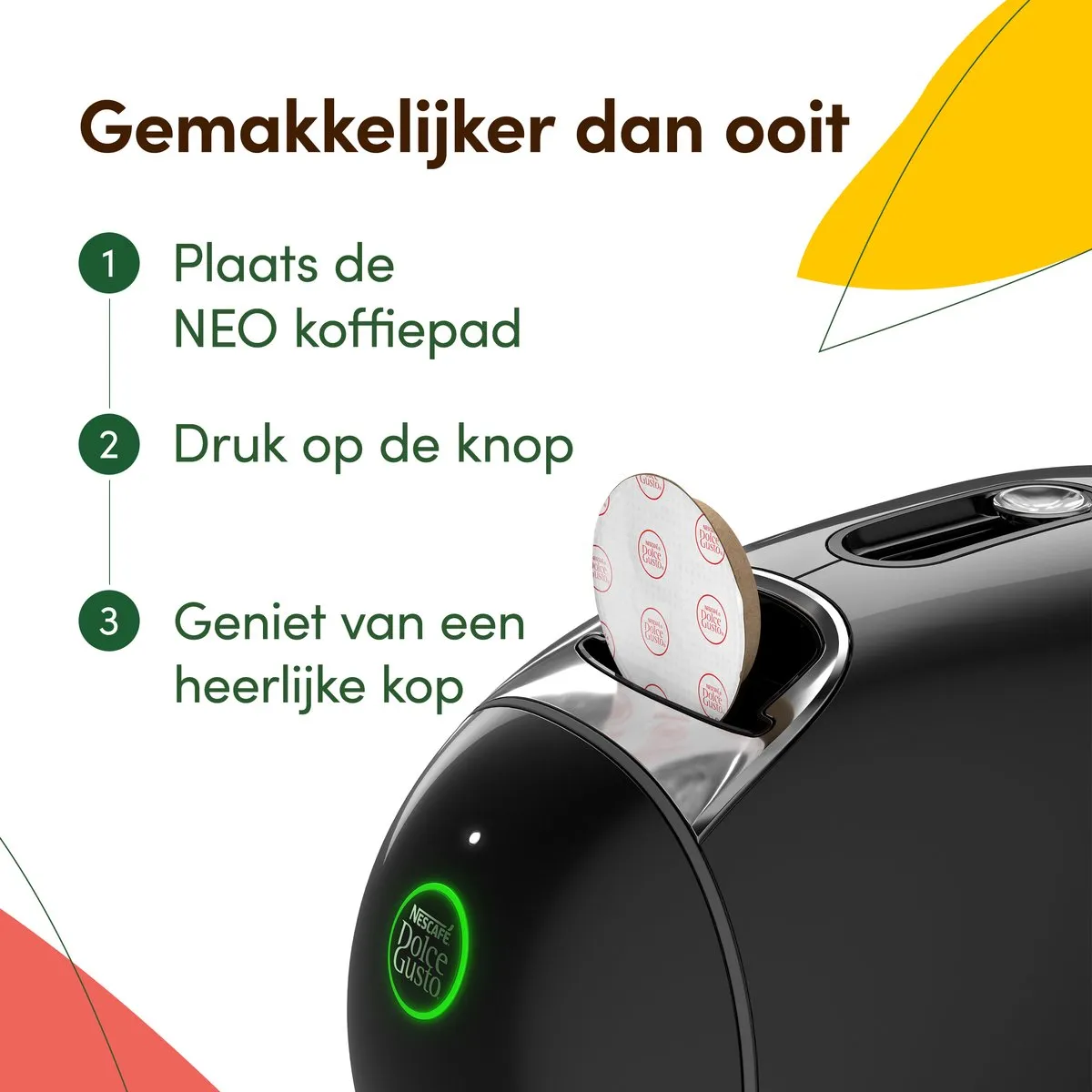 Krups NESCAFÉ Dolce Gusto NEO YY5676 Koffiemachine - Zwart