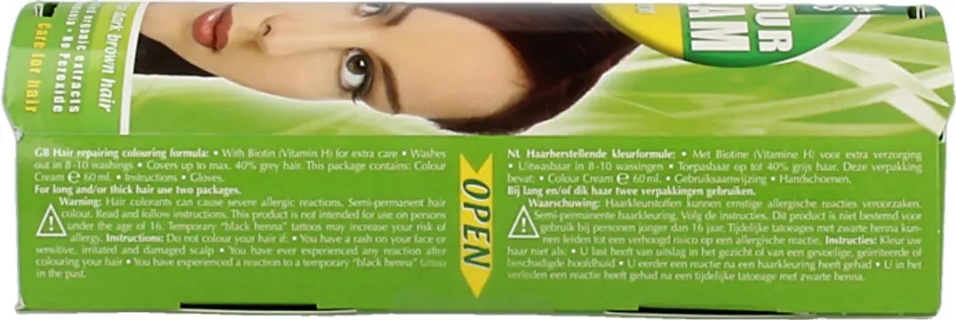 Hennaplus Colour Cream 4.56 Auburn Haarverf - 60ml