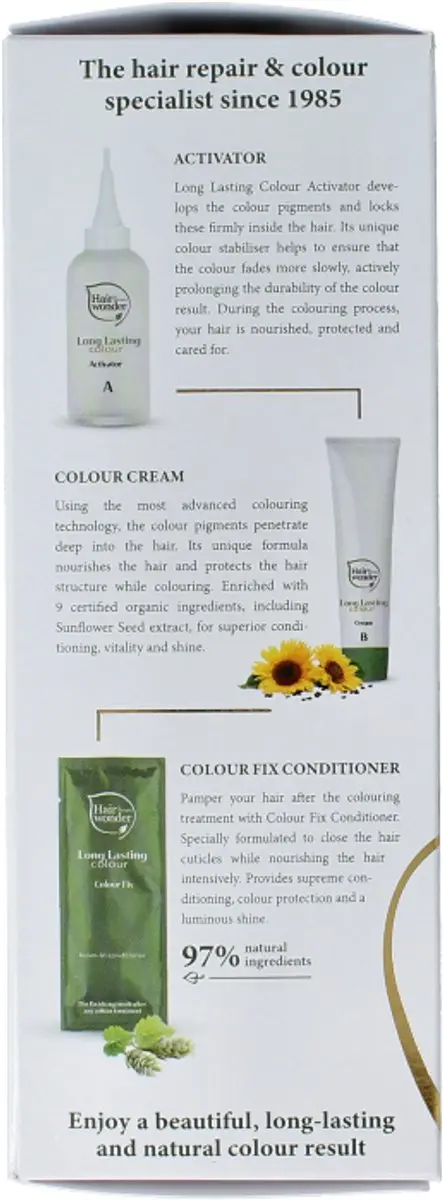 Hennaplus Long Lasting Colours 10.01 High Light Silver Blond Haarverf 40ml - afbeelding 6 van 6