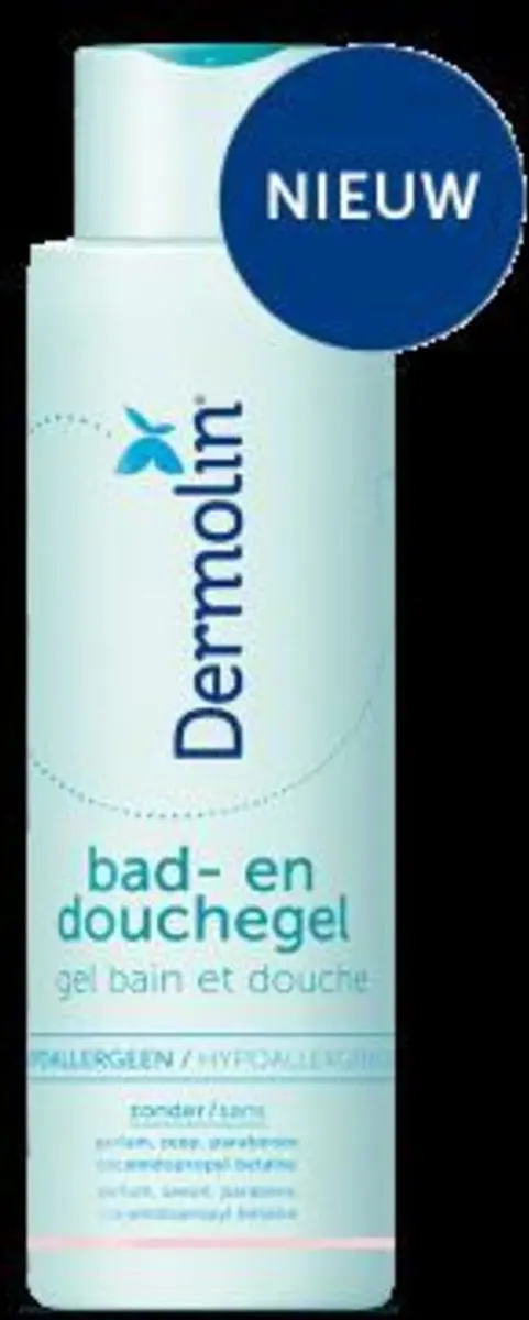 Dermolin Bad- en Douchegel CAPB-vrij 400ml