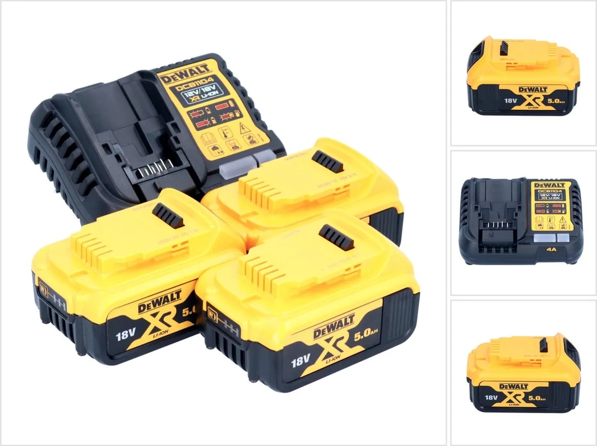 DeWalt DCB1104P3 Starterset