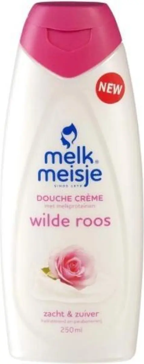 Melkmeisje Milkmaid Shower Wild Rose 250ml