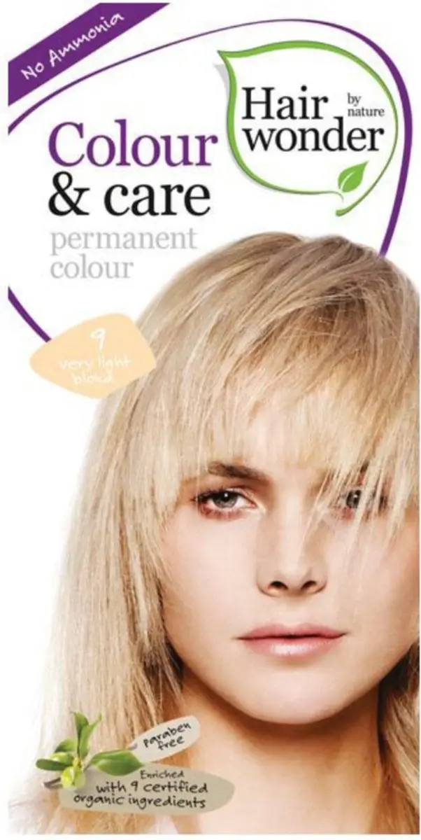 Hairwonder Colour & Care 9 Licht Blond 100ml