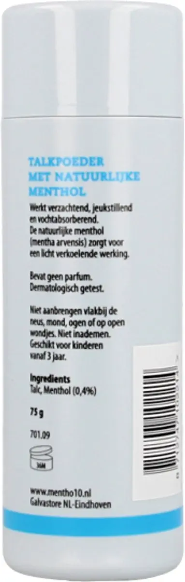 Mentho 10 Baby Haar- en Doucheolie 75ml