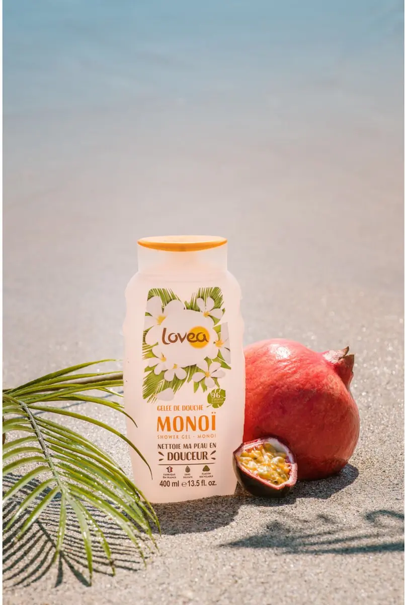 Lovea Sulfaatvrije Douchegel Monoï 400ml
