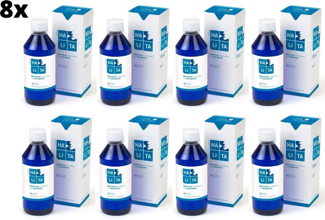 Halita Mondwater Voordeelpakket 8x 500ml