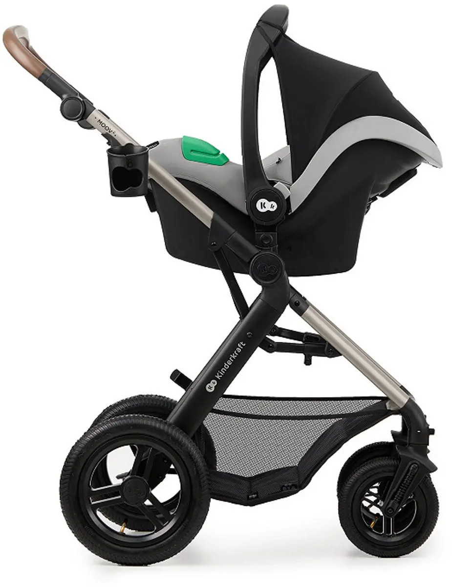 KinderKraft MOOV 2 AIR 4-in-1 Kinderwagen - Grijs