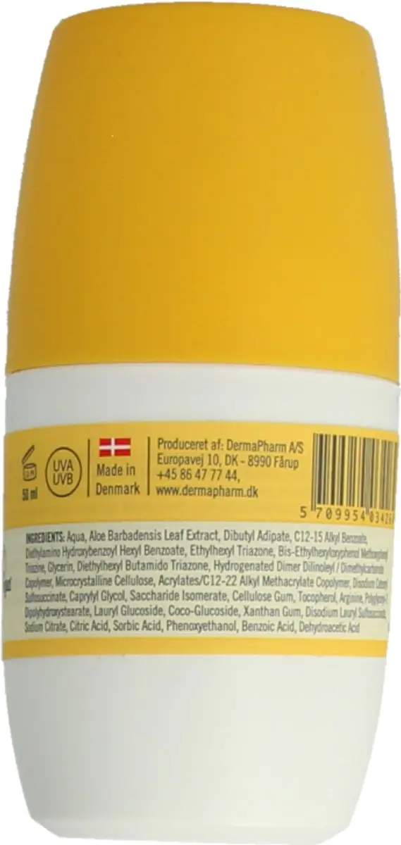 Derma Sun Zonnebrand Roll-on SPF30 50ml - Waterbestendig
