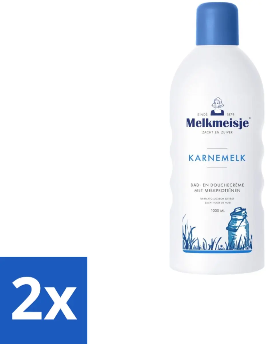 Melkmeisje Karnemelk Douche & Bad 1000ml