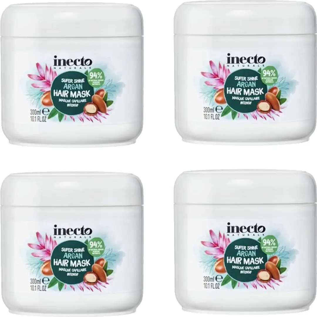 Inecto Naturals Argan Haarmasker 4x300ml