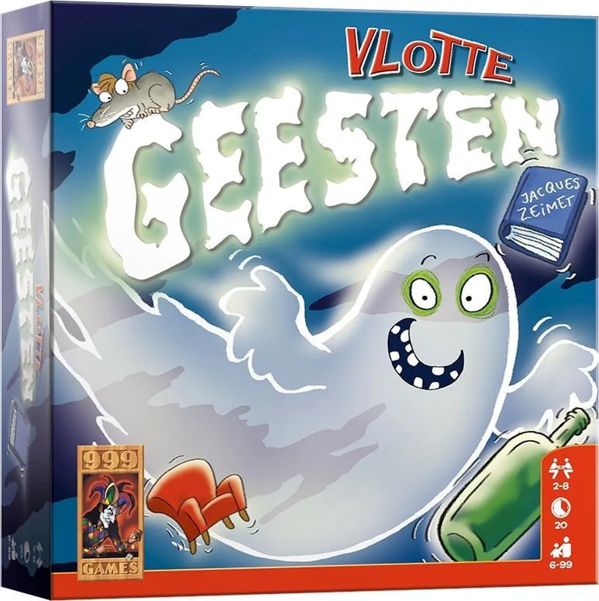 999 Games Vlotte Geesten Actiespel 999-VLO01 - 2-8 Spelers