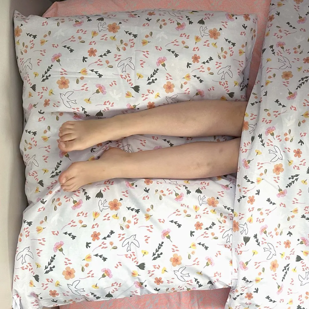 BINK Bedding Saar Kinderdeken - 75x100 cm / 100x150 cm - Pastel Bloemen & Vogels