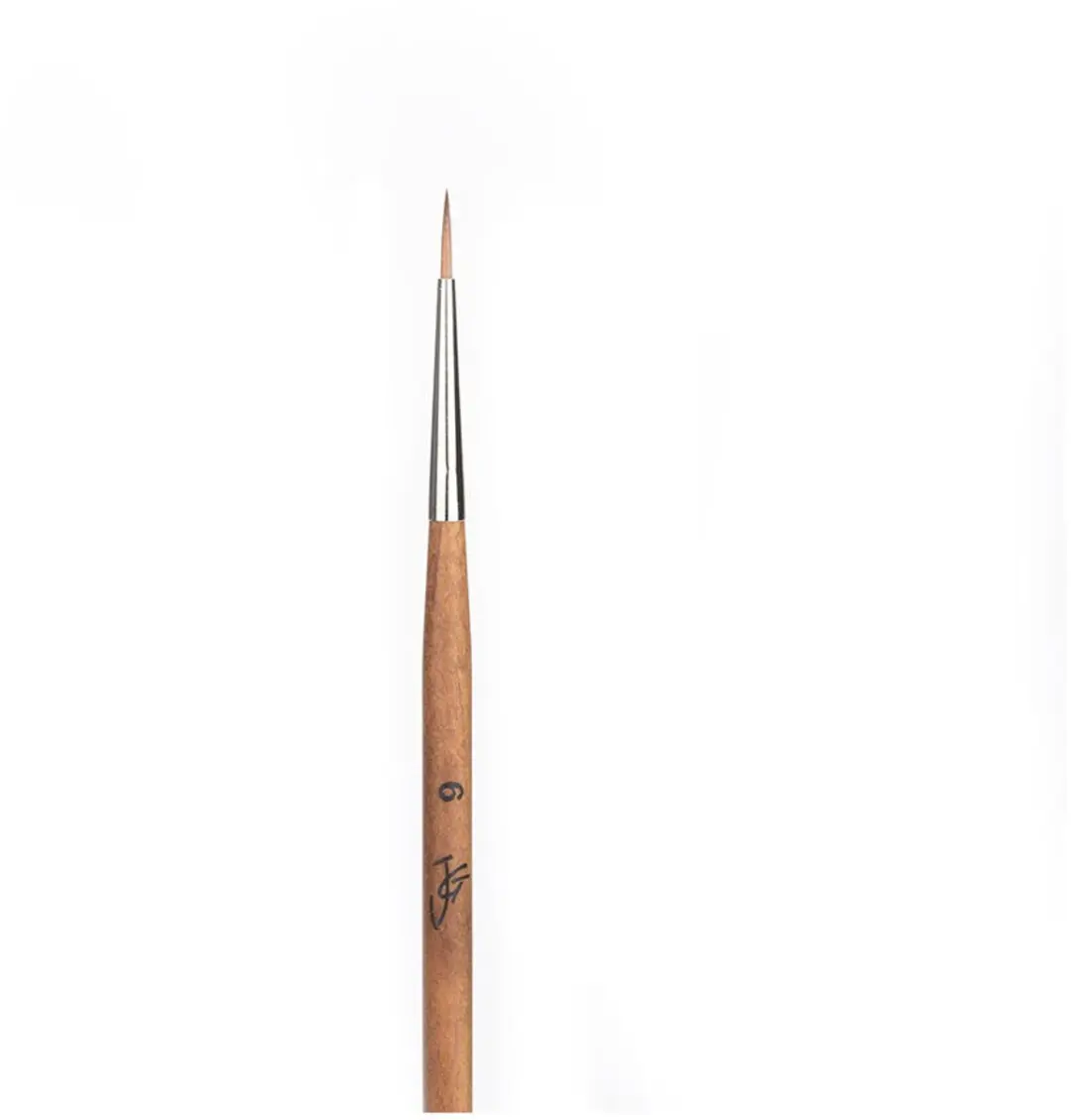 John van G Vegan Eyeliner Penseel Extra Fijn nr. 6