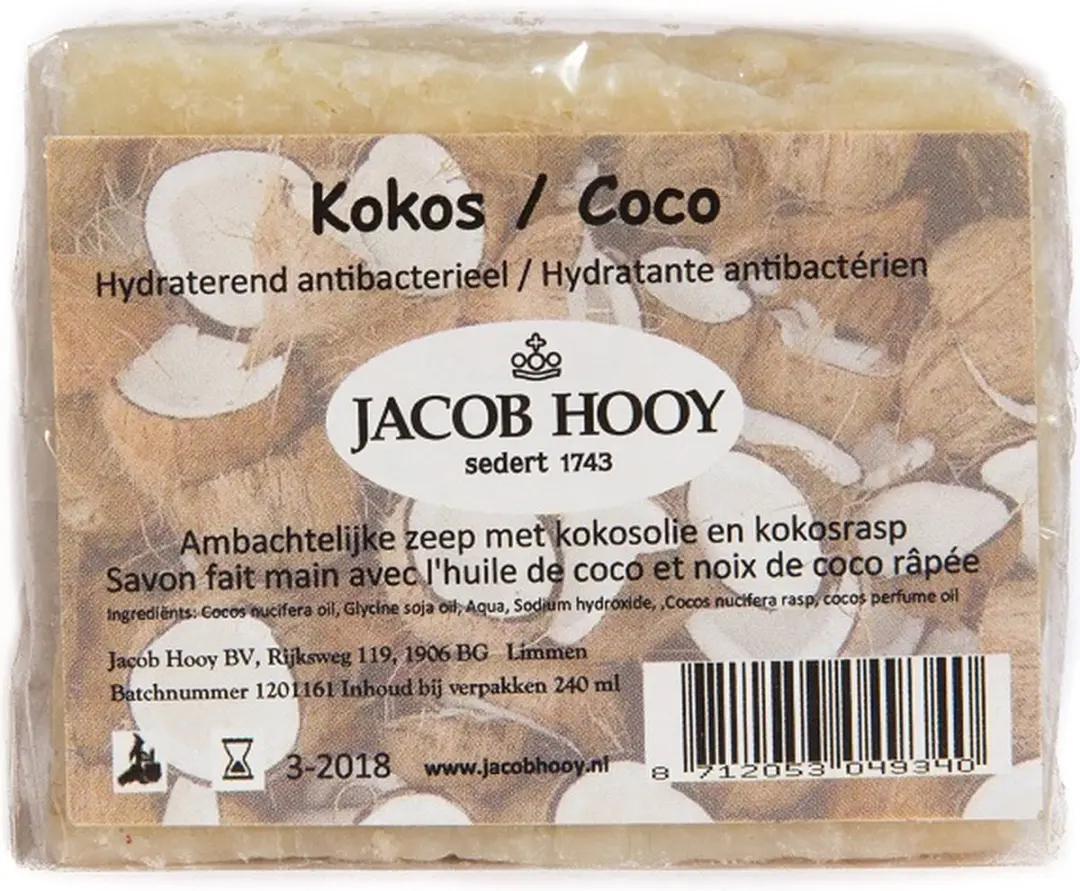 Jacob Hooy Kokos Zeep 240g