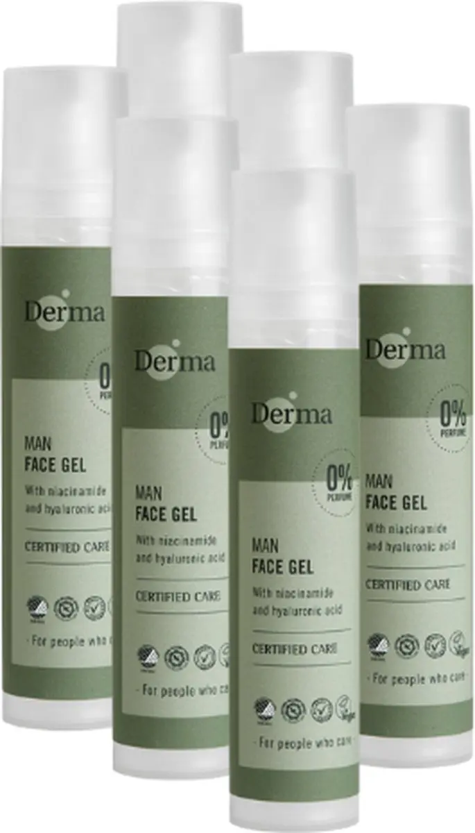 Derma Eco Man Gezichtsgel 6x50ml