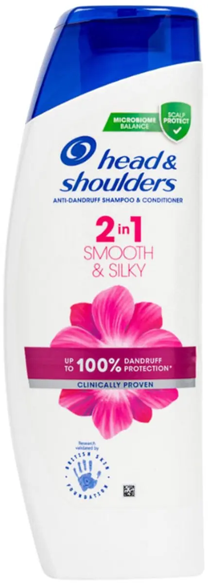 KOMO Head & Shoulders Smooth & Silky 2-in-1 Shampoo 400ml
