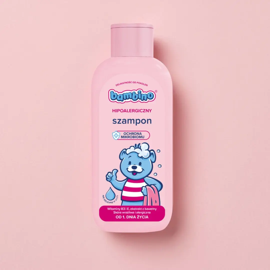 Bambino Baby Shampoo Hipoallergeen 400ml - Vitamine B3 en E