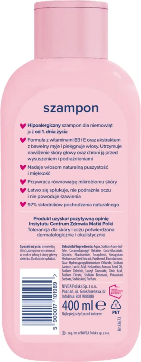 Bambino Baby Shampoo Hipoallergeen 400ml