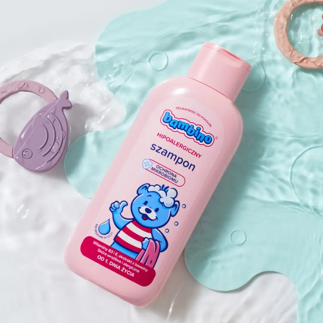 Bambino Baby Shampoo Hipoallergeen 400ml - Vitamine B3 en E