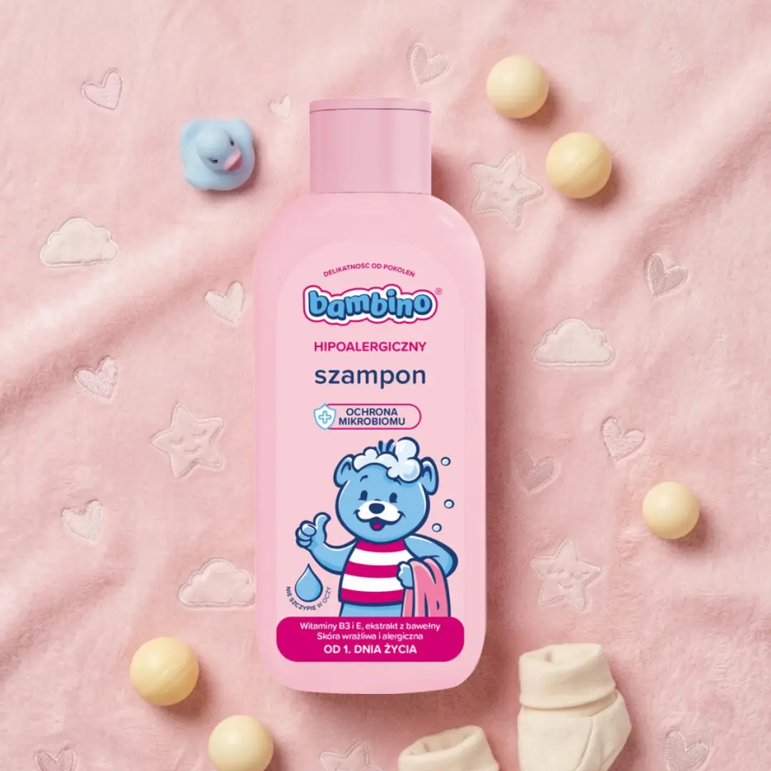 Bambino Baby Shampoo Hipoallergeen 400ml - Vitamine B3 en E
