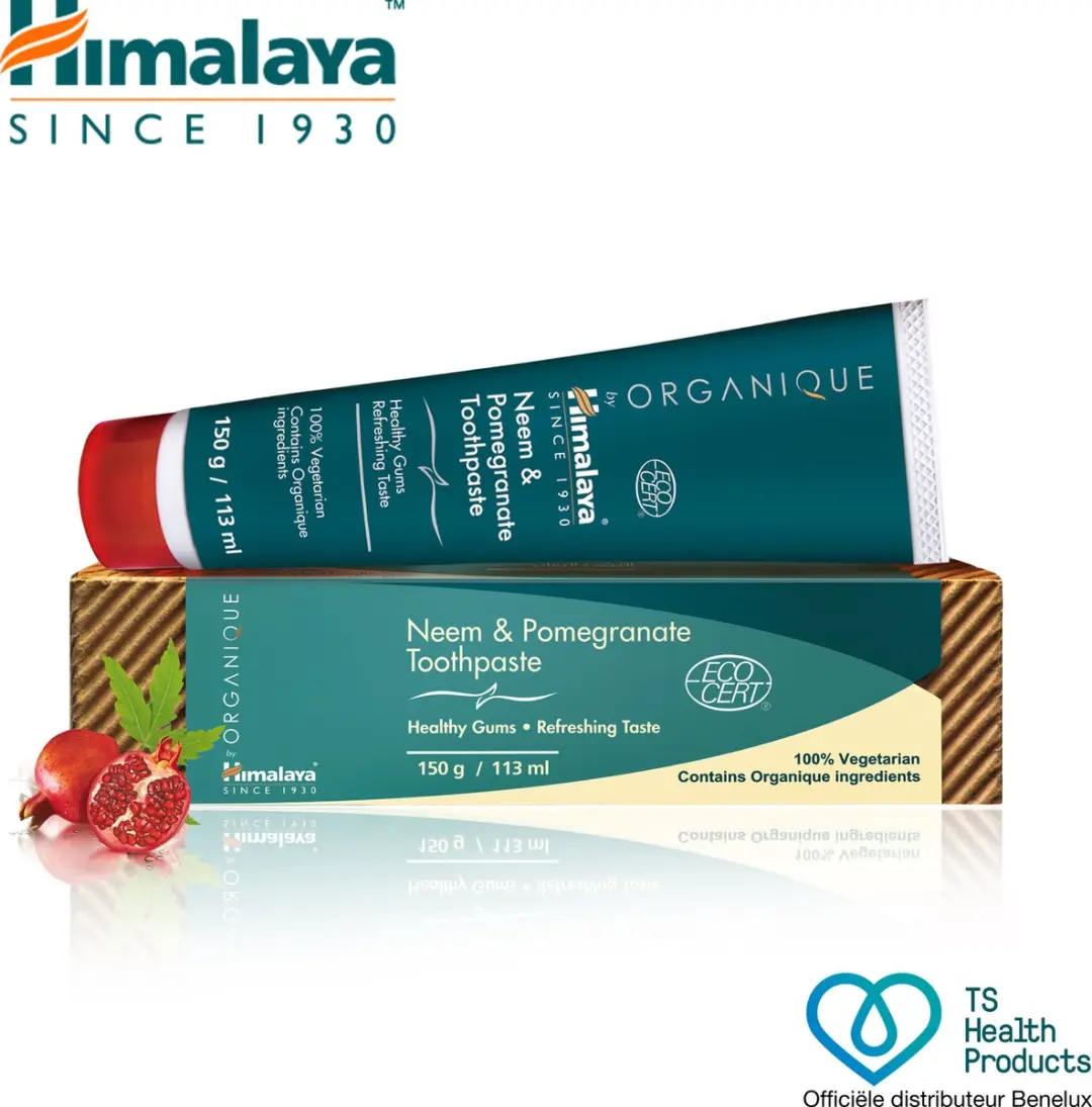 Himalaya Herbals Botanische Tandpasta Neem & Granaatappel 113ml