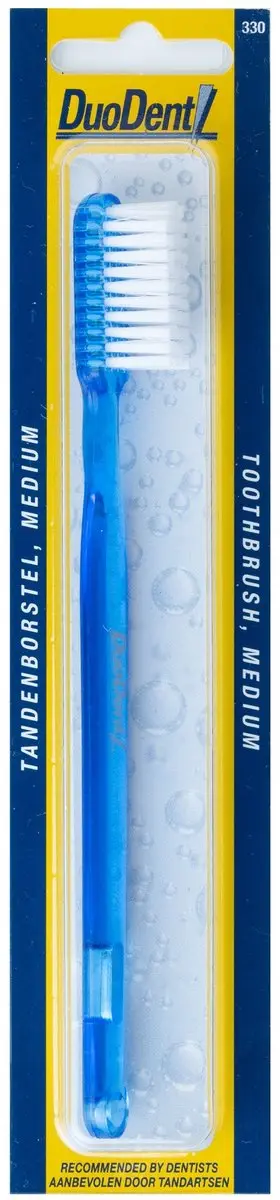Duodent Medium Tandenborstel - Blauw