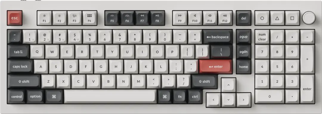 Keychron Q5 Ultra Q5U-P3 Mechanisch Toetsenbord