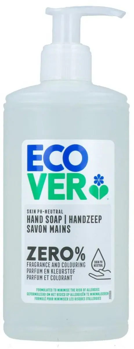 Ecover Handzeep ZERO 250ml - afbeelding 6 van 6