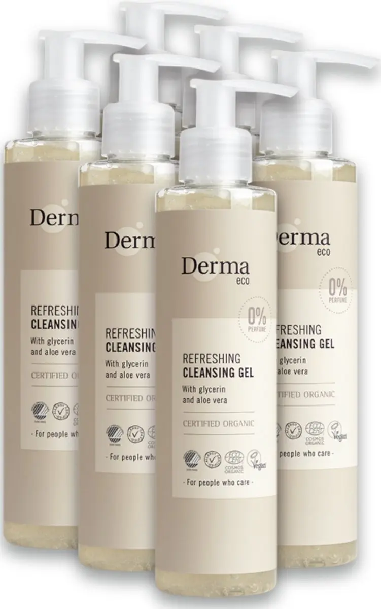 Derma Eco Gezichtsreiniger & Make-up Remover Gel 200ml