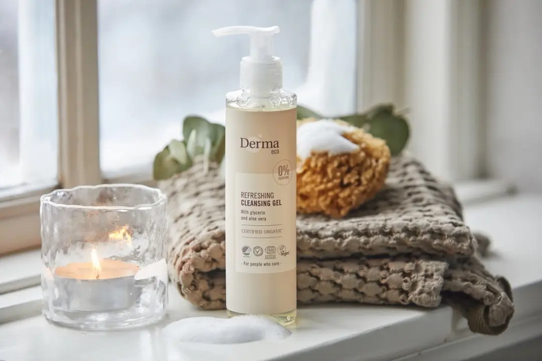 Derma Eco Gezichtsreiniger & Make-up Remover Gel 200ml - 6 Stuks