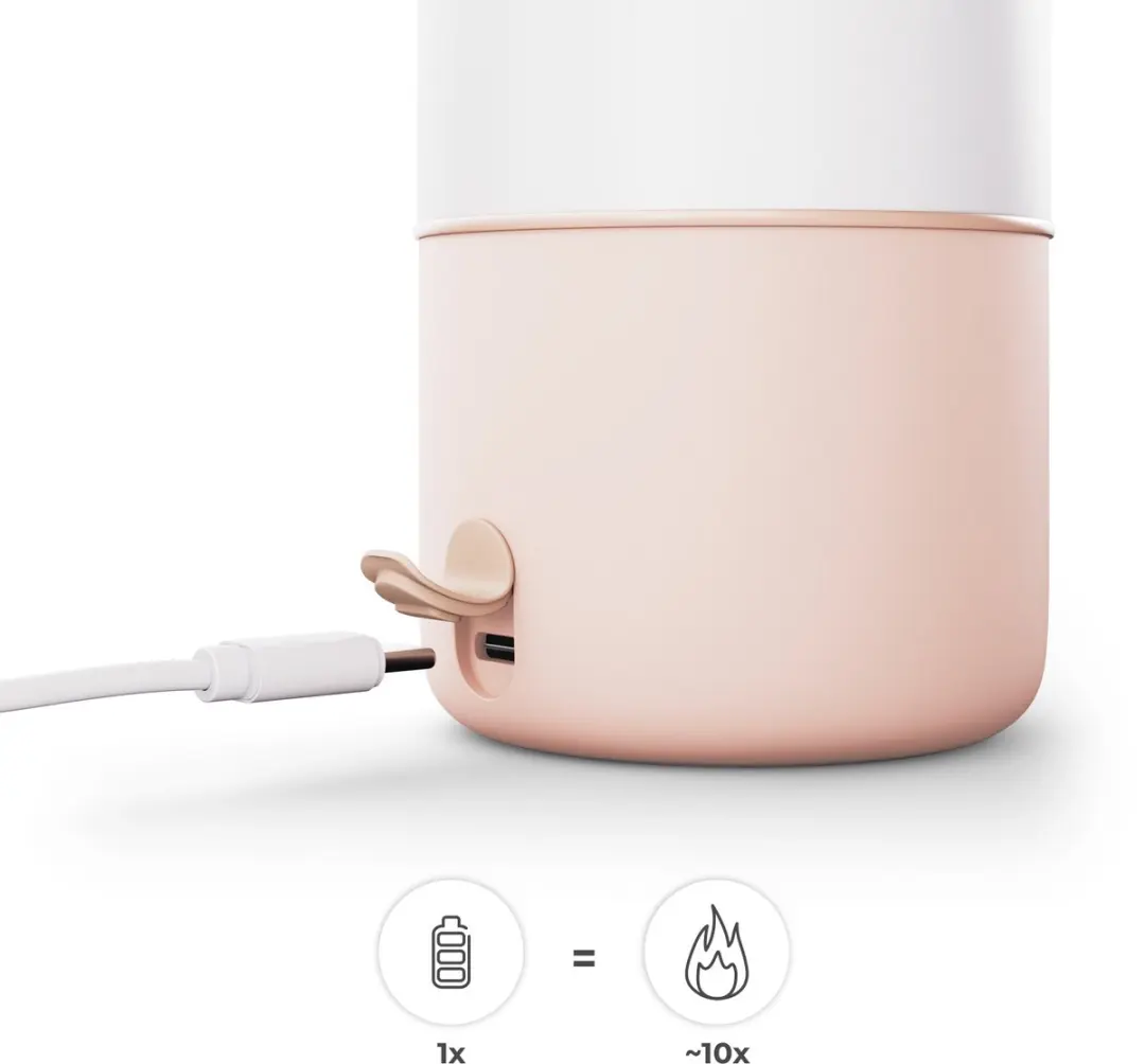 KinderKraft GAJA Melkverwarmer Thermos 350ml - USB-C - Beige