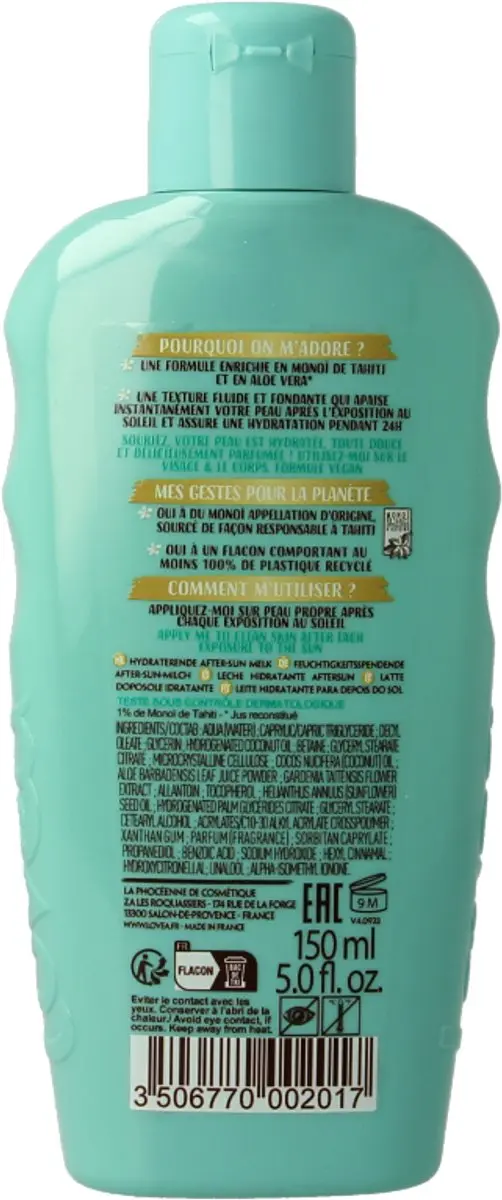 Lovea After Sun Lotion Monoï de Tahiti 150ml