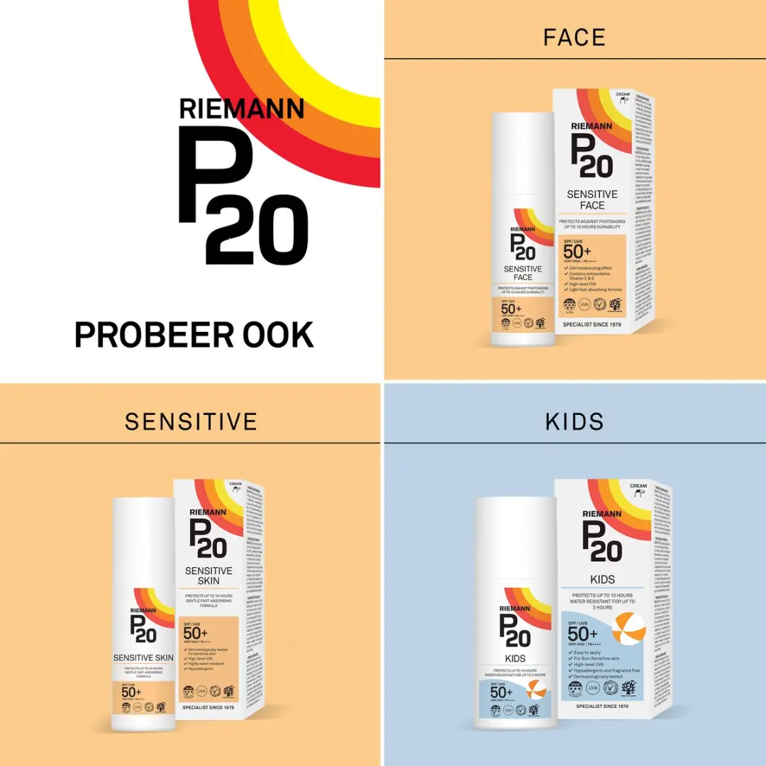 P20 Sensitive Skin Zonnebrand SPF 30 - 200ml