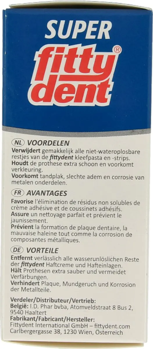 Fittydent Reinigingstabletten 32g
