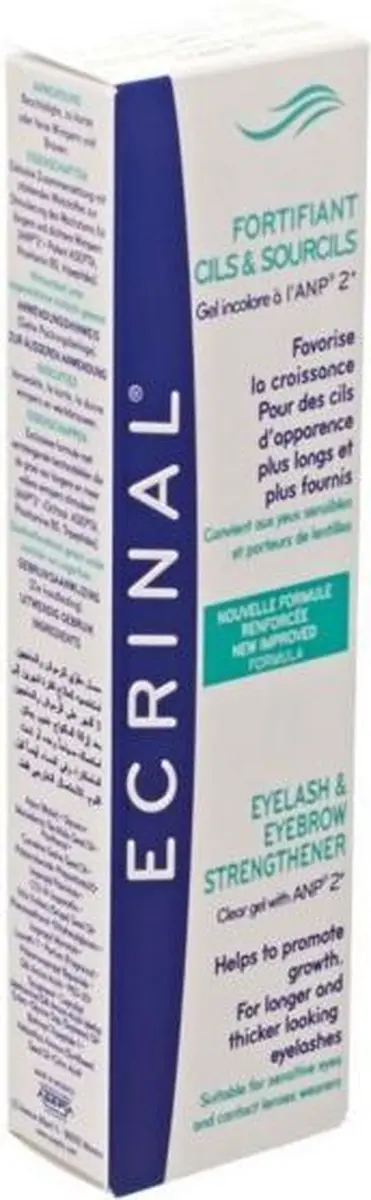 Ecrinal Gel Wimpers Wenkbrauw Transparant 9ml