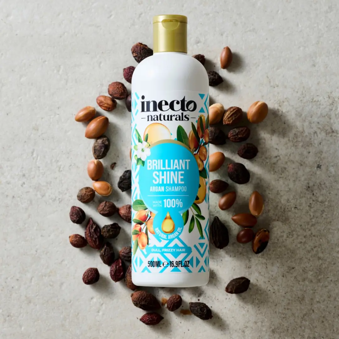 Inecto Naturals Argan Brilliant Shine Shampoo 6x500ml