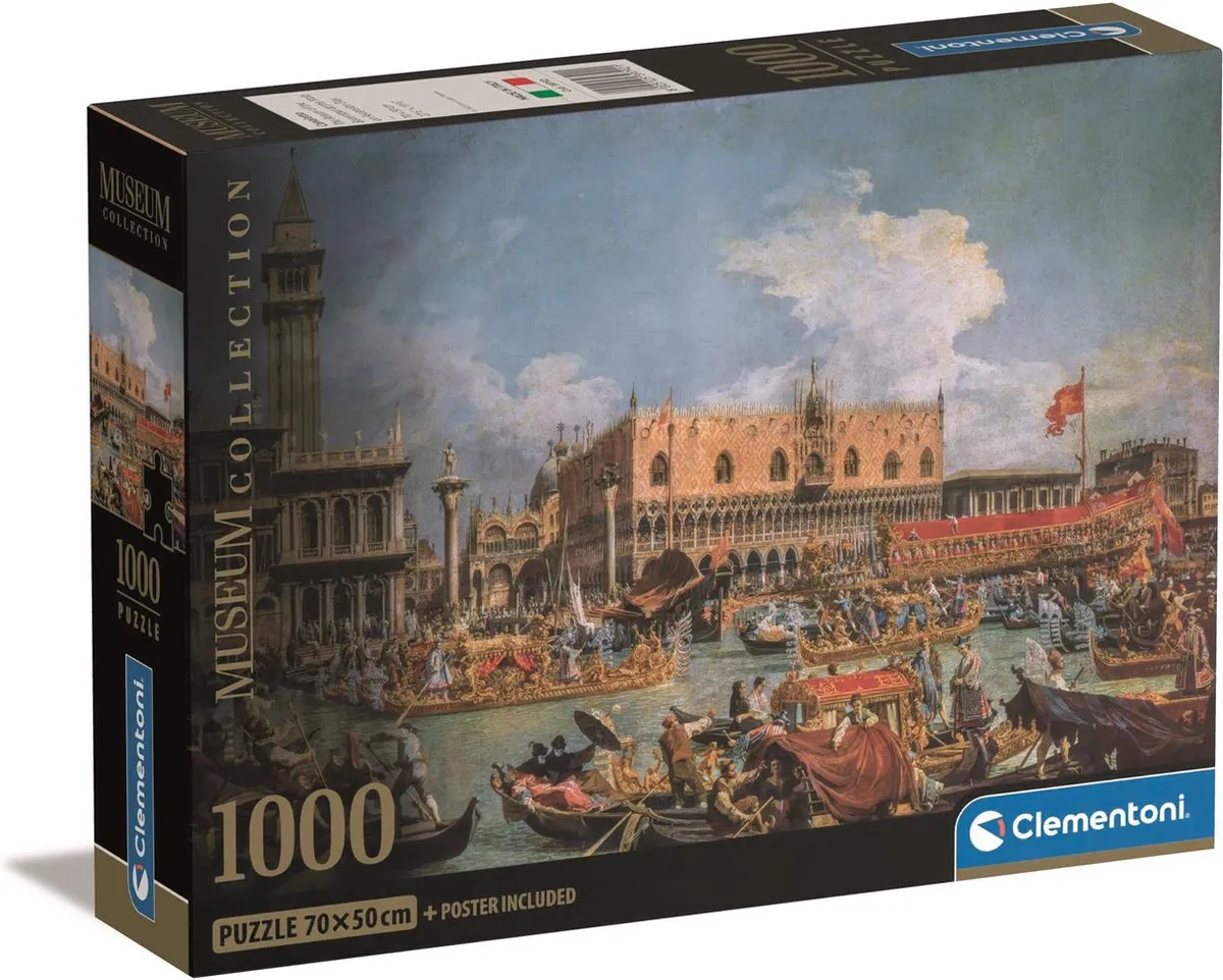 Clementoni Museum Canaletto Puzzel 1000 Stuks