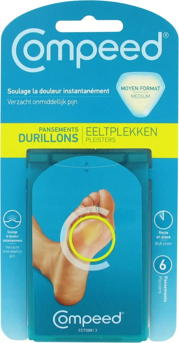Compeed Pleister Eeltplek Voeten Medium