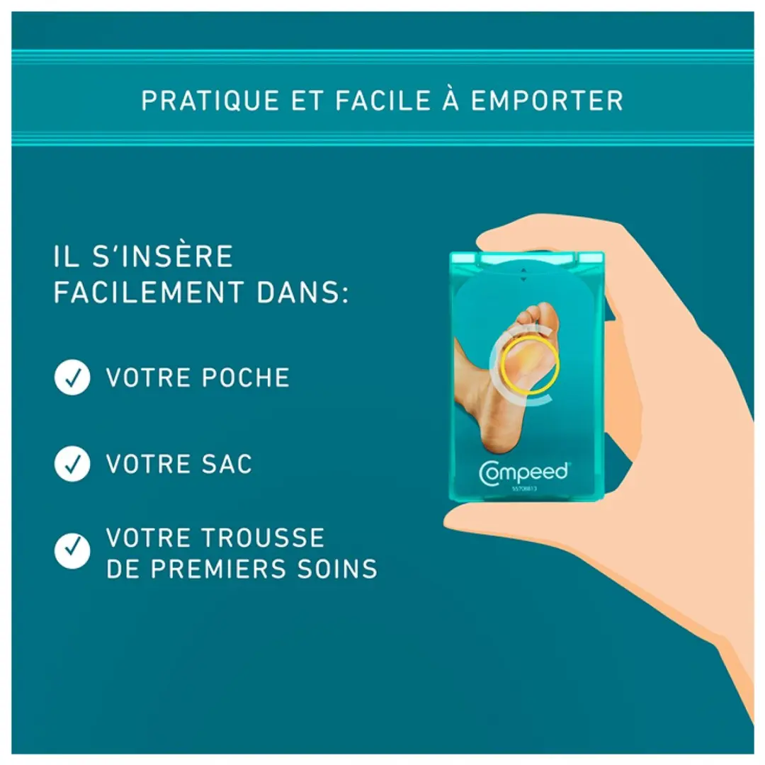 Compeed Pleister Eeltplek Voeten Medium - 6 Stuks