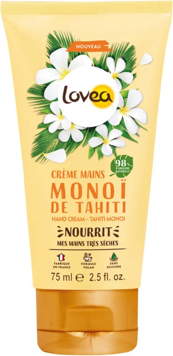 Lovea Handcreme Tahiti Monoï 3x75ml