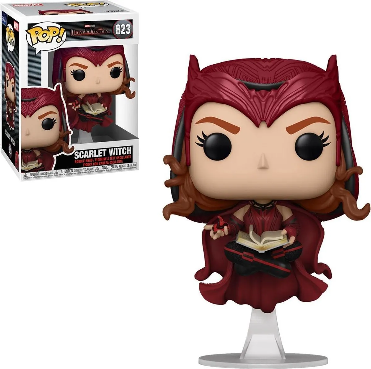 Funko Pop Marvel Scarlet Witch - Wanda Maximoff 9,5 cm - Multicolor